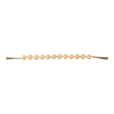 Palmerhaven Ivory Swirled Resin Beaded Garland