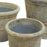 Ocotillo Tan Terracotta Planters (Set of 3)