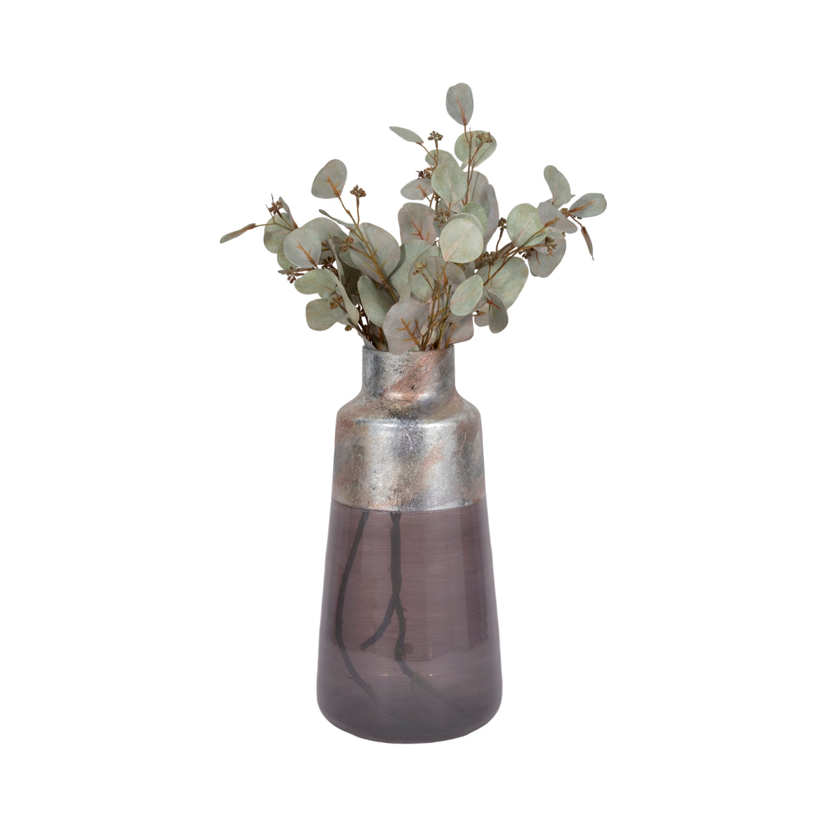 Bradbury Multicolor 2-Tone Glass Vase