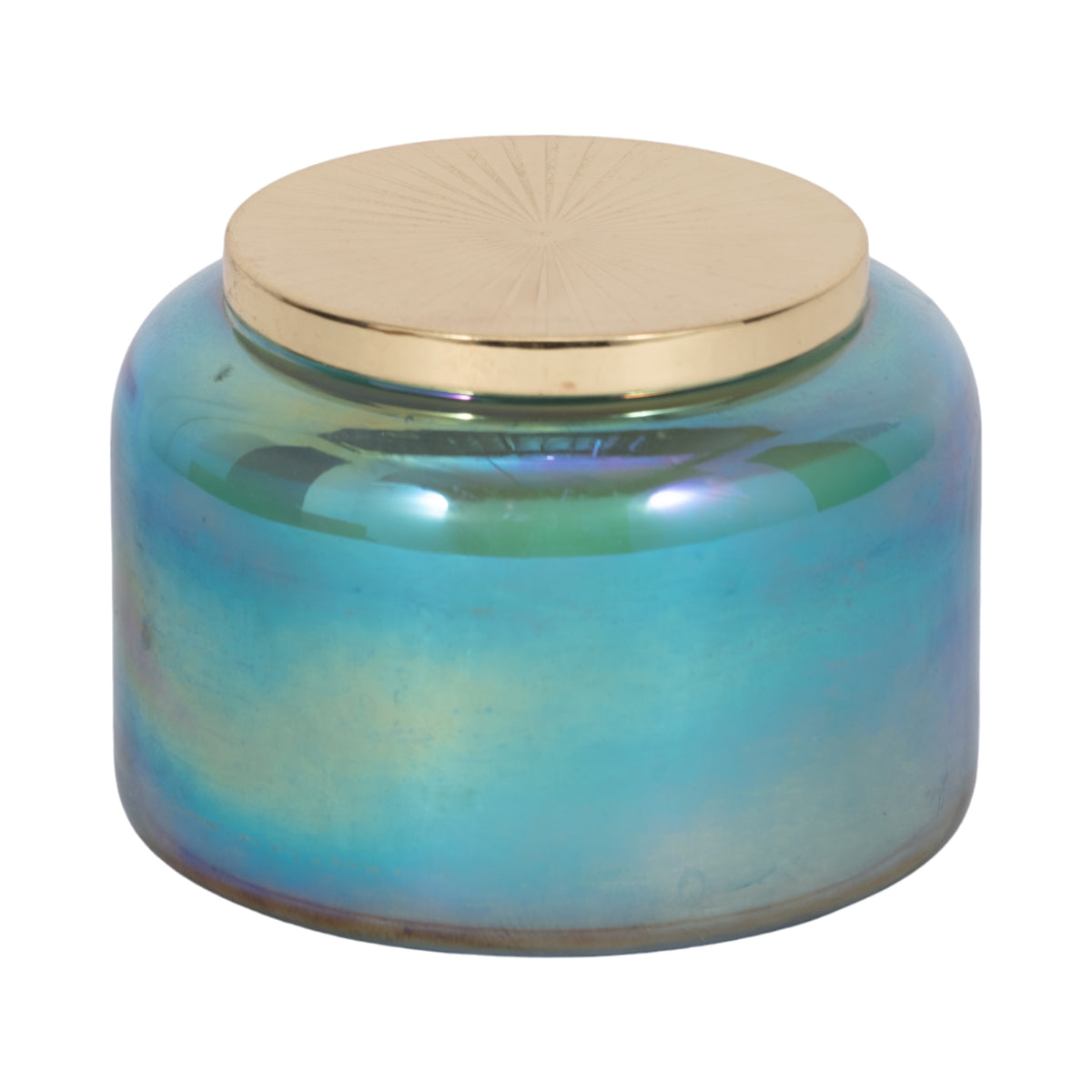 Dashholm Blue/Gold Jasmine Luster Candle