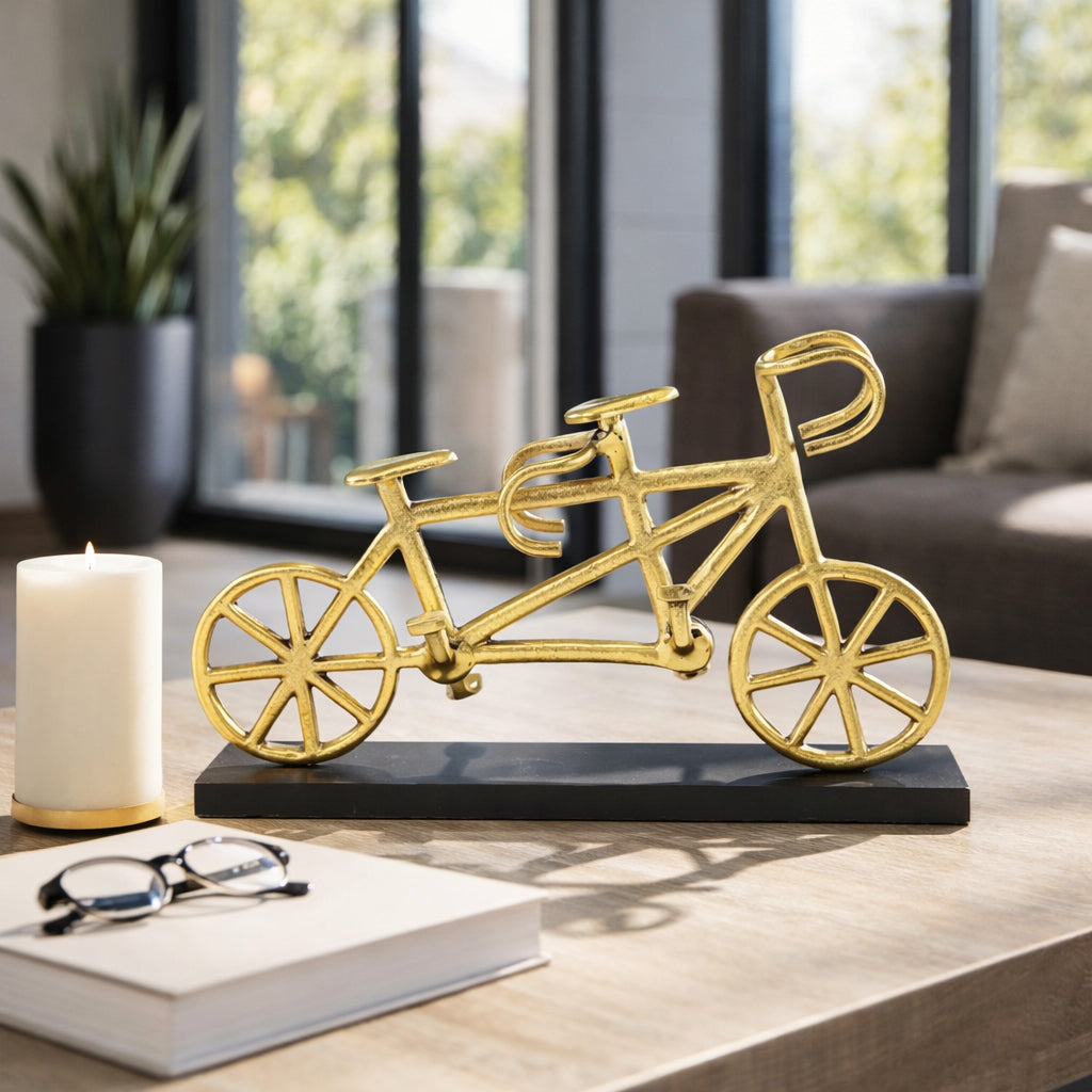 Westside Gold Metal Bicycle for Two