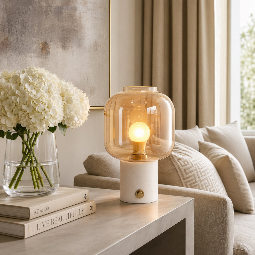 Braelake White/Ivory Lamp