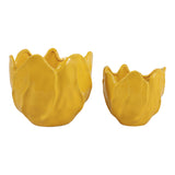 Drydenrun Yellow Planters (Set of 2)