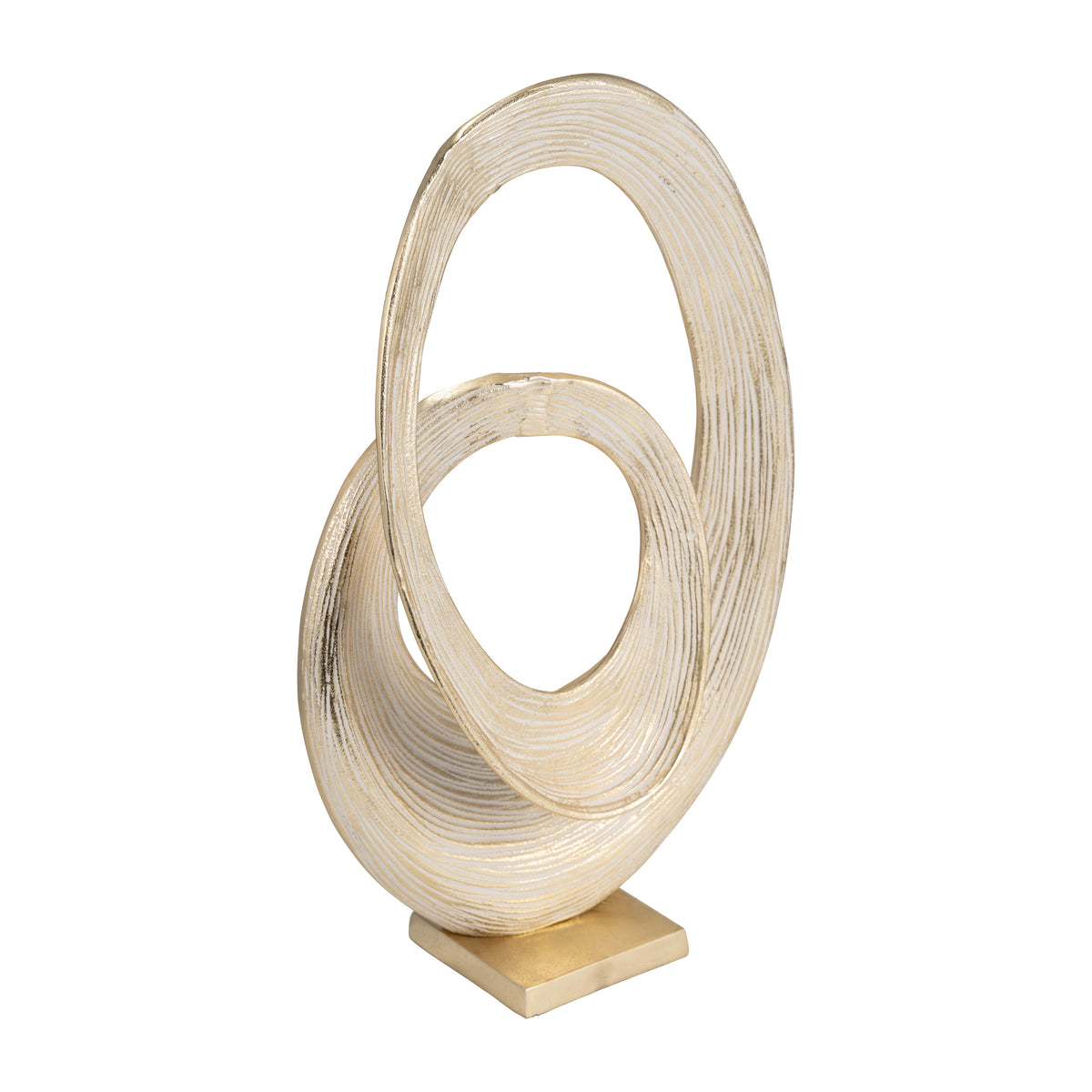 Holt Gold Metal Swirl Table Top Decor