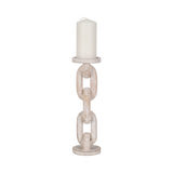 Carverburn White Candle Holder