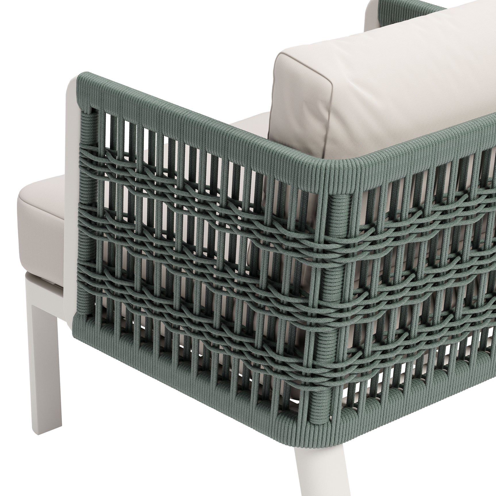 Bridgehampton White Armchair