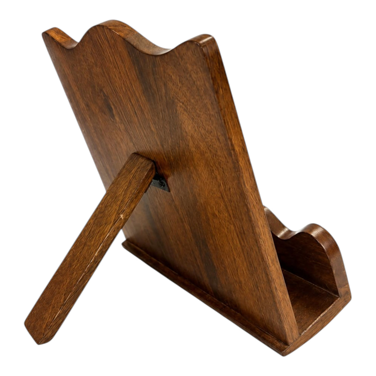 Olivenhain Brown Scallop Edge Book Display