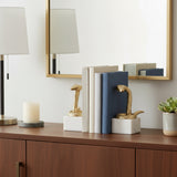 Altamont Gold Snake Bookends (Set of 2)