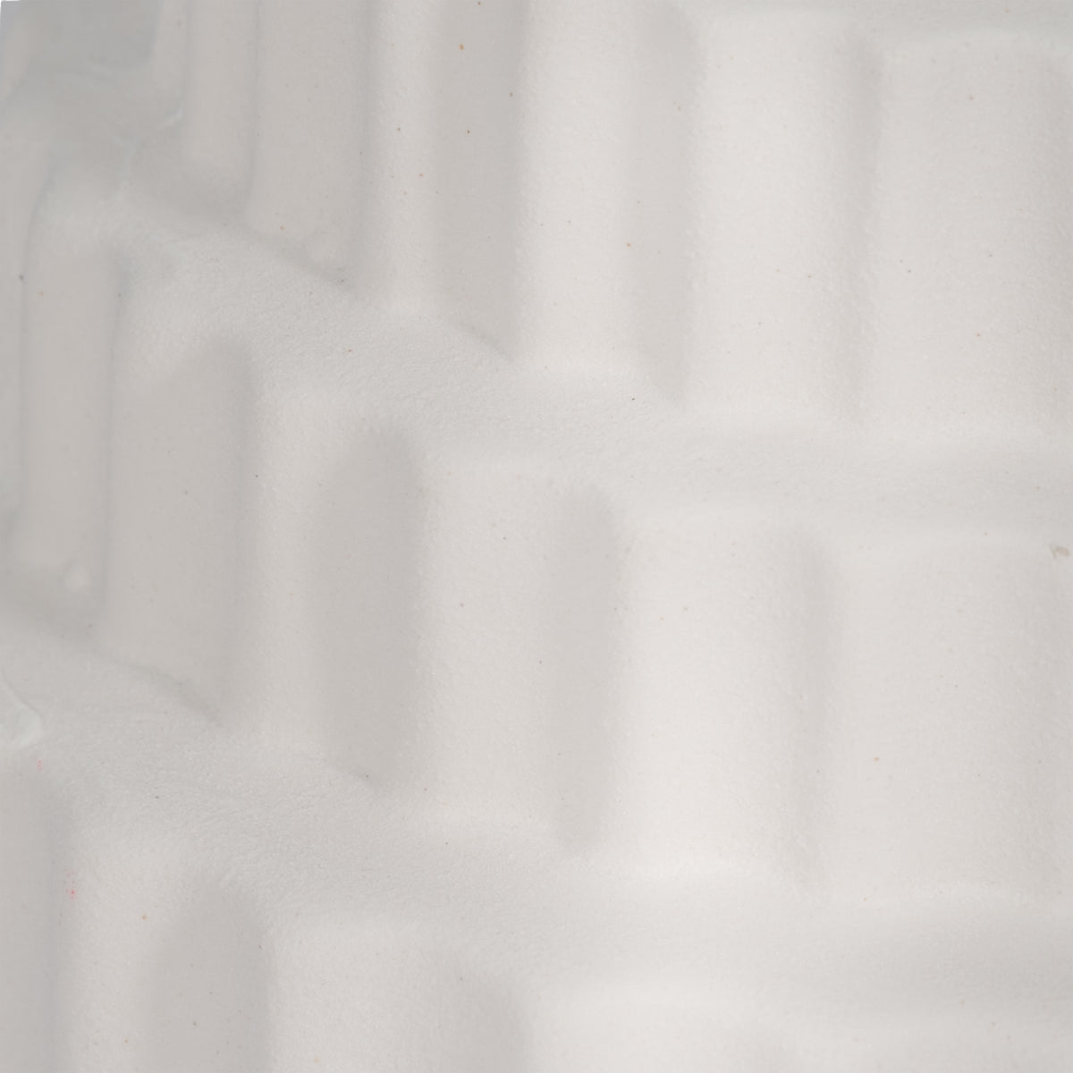 Hayes White Textured Staggered Vase