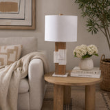 Ceneda White Marble Table Lamp