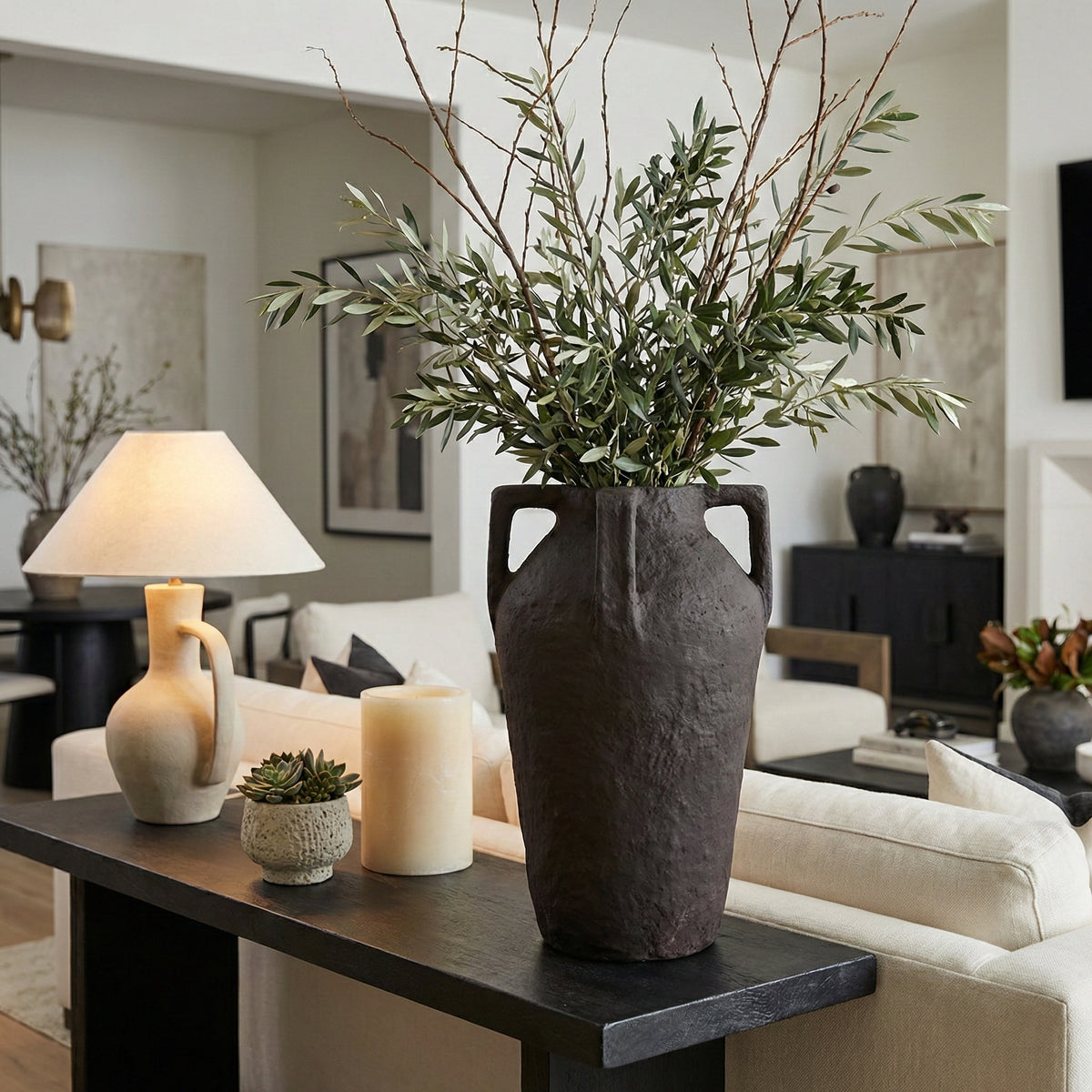 Watsonland Brown Small Vase