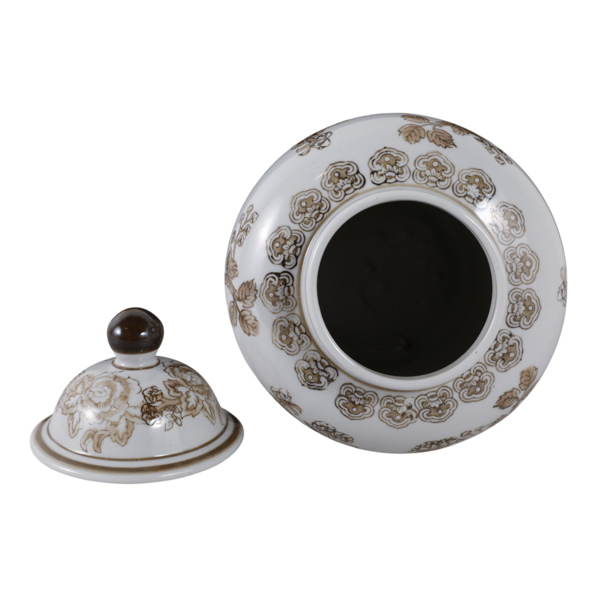 Dougalton Brown/White Chinoiserie