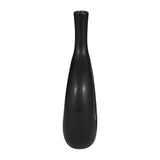 Johnsondale Black Ceramic Curved Open Cut Out Vase