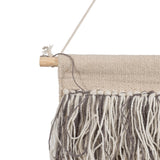 Bee Rock Tan/Ivory/Black Aztec Natural Wall Hanging