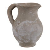 Fernbridge Washed Gray/Ivory Terracotta Jug Vase
