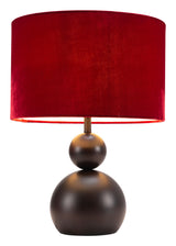 Shobu Red Table Lamp