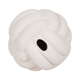 Brentonbeach White Small Rough Texture Knot Orb