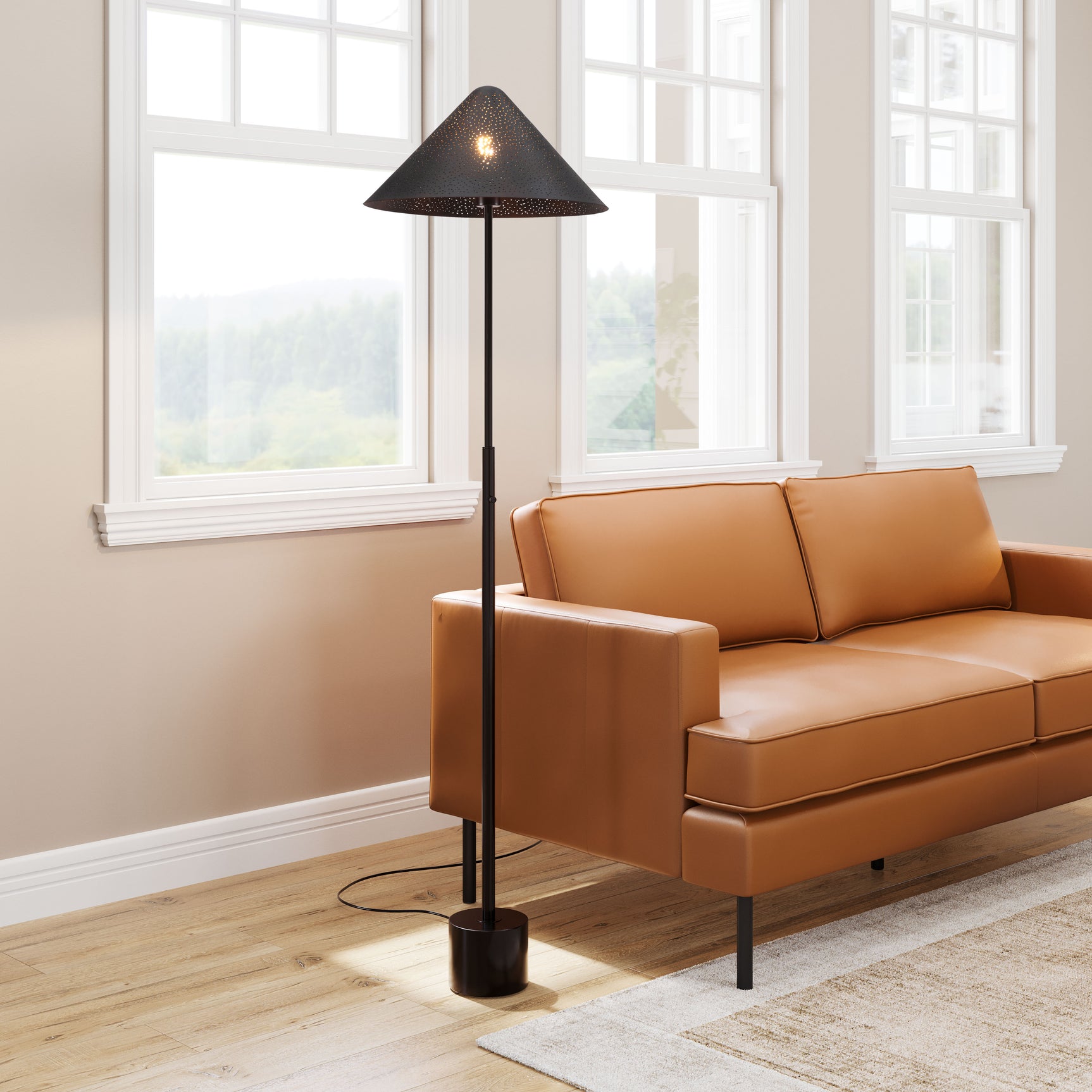 Cardo Bronze Floor Lamp