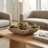 Marcmore Natural Onyx Decorative Bowl