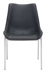 Magnus Black & Silver Dining Chair (Set of 2)