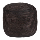 Lillian Black Ottoman