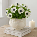 Rossmoor White Grandpa Planter