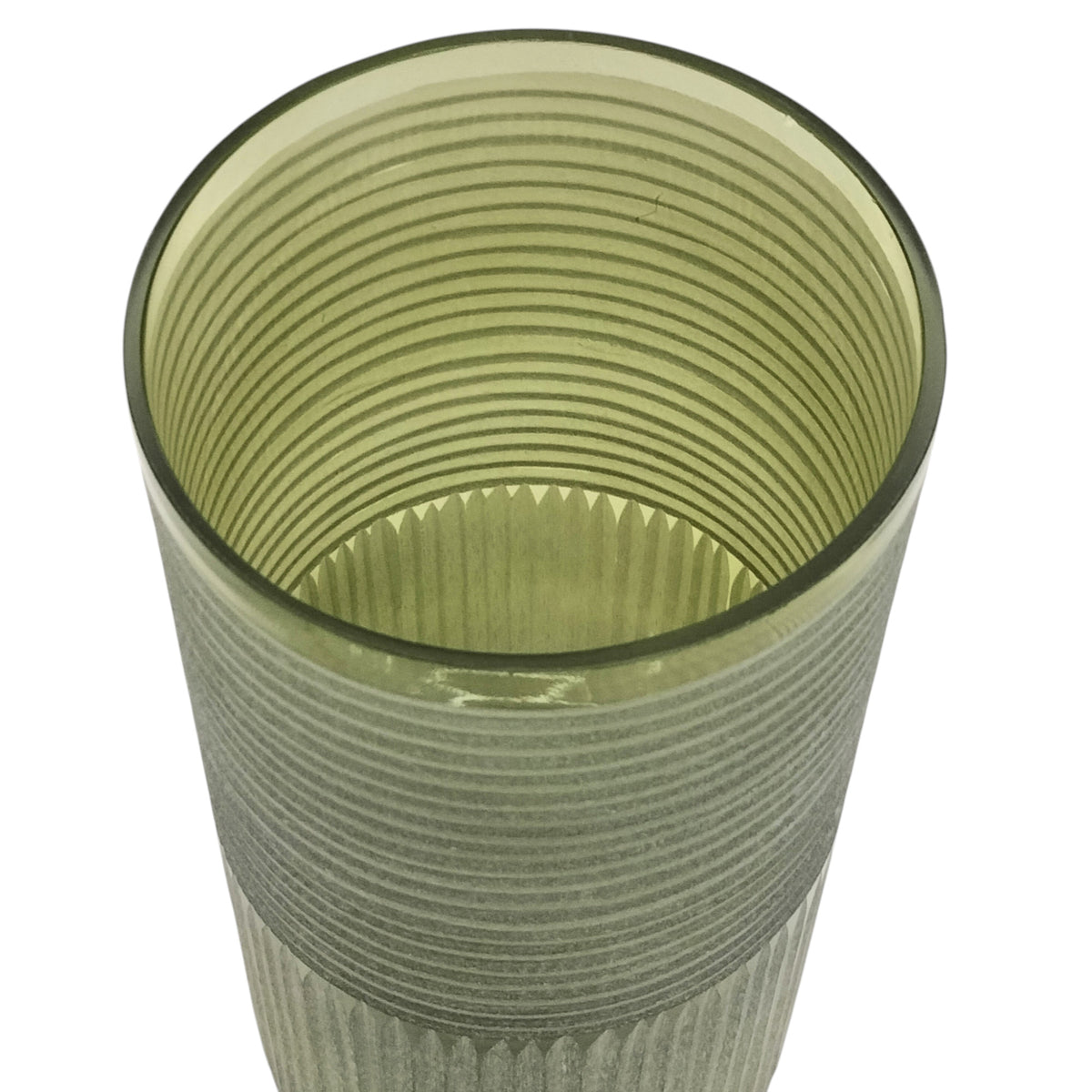 Novato Sage Green Large Etched Lines Hurricane