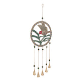 Theabrook Green/Pink/Gold Wind Chime