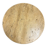 San Marino Natural/Brown Travertine Cake Stand