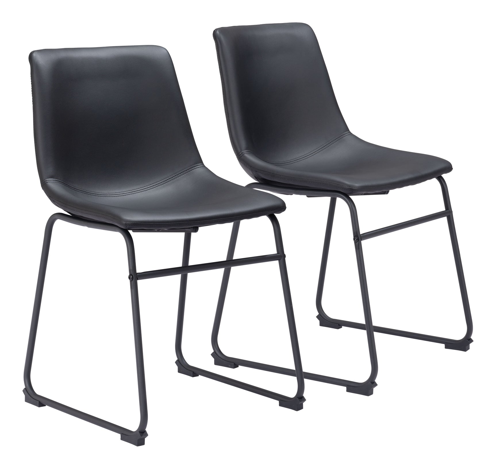 Smart Black Dining Chair (Set of 2)