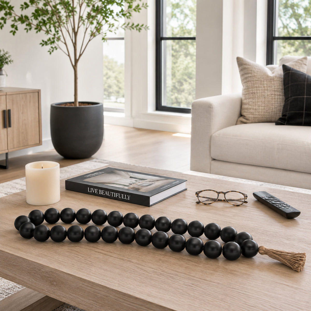 Fordhamley Black Bead