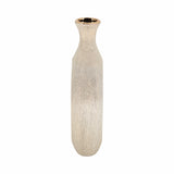 Hardencliff Gold Beaded Oval Vase