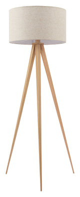 Imperial Beige & Natural Floor Lamp