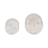 Silverado Ivory Iridescent Line Footed Planters (Set of 2)