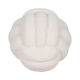 Brentonbeach White Small Rough Texture Knot Orb