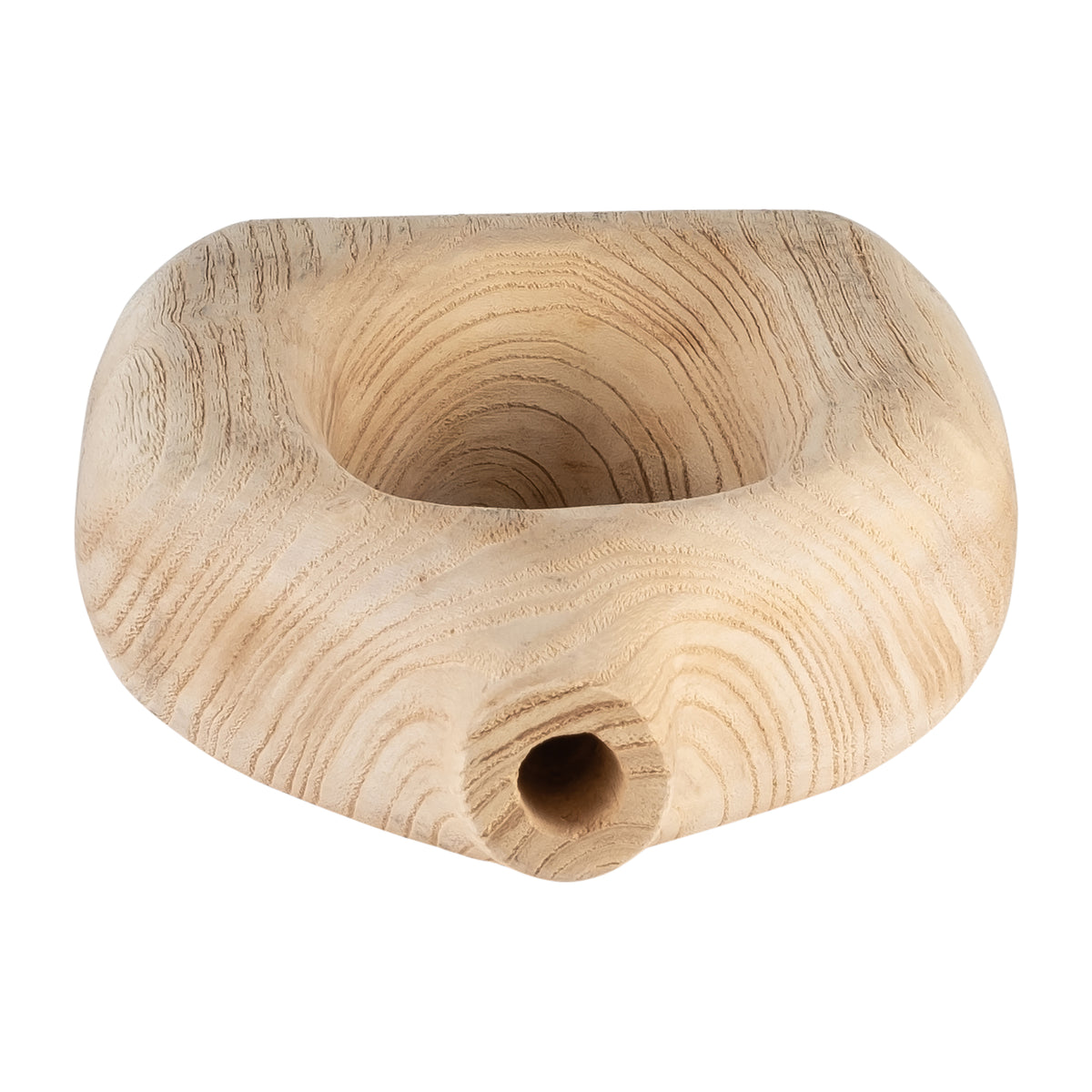 Independence Natural Wood Cut-Out Vase