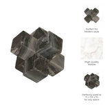 Blanchard Gray Marble Jack Decor - 15225-02EC