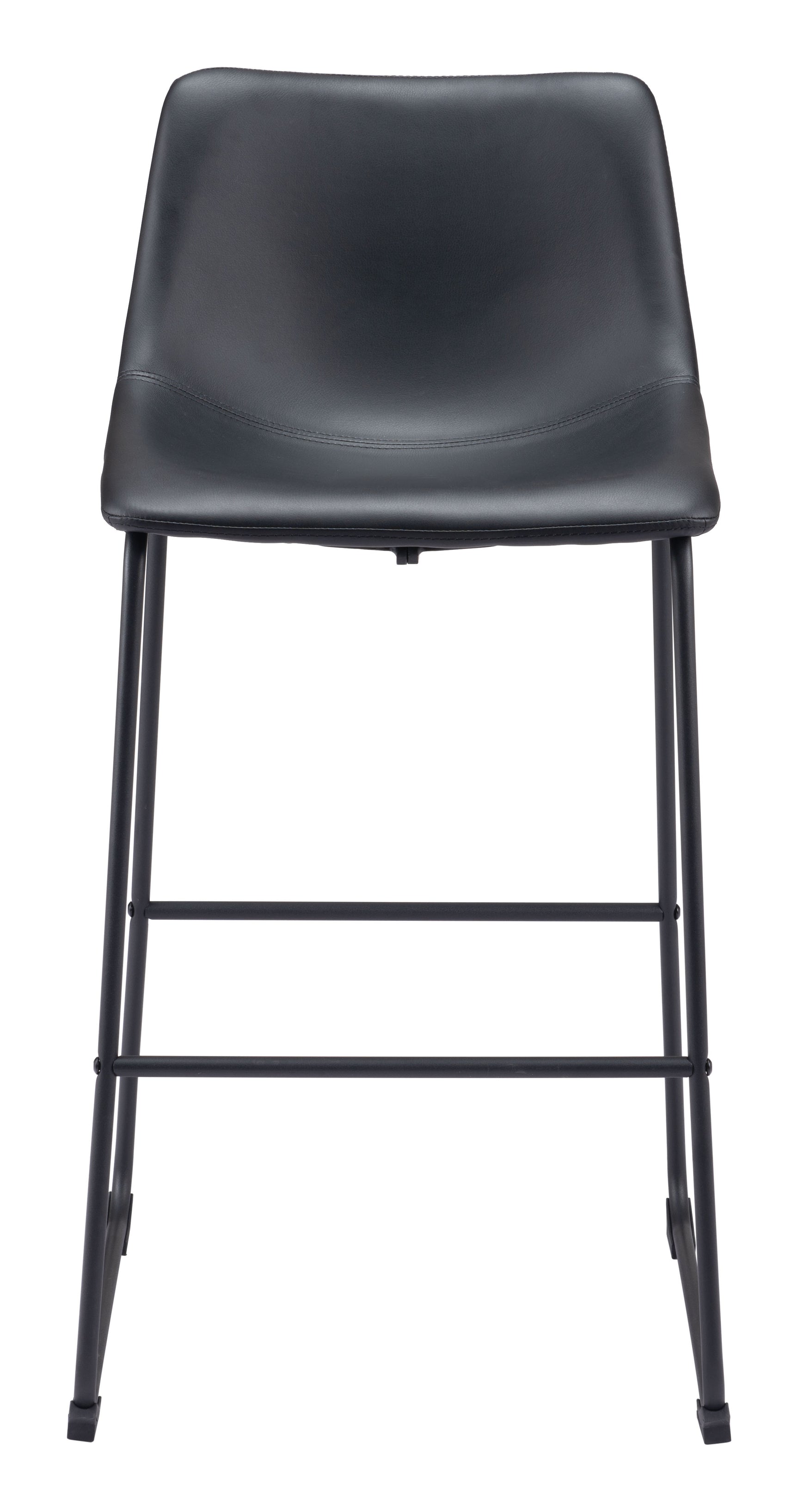 Smart Black Barstool (Set of 2)