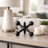 Devon Black Metal Jacks Decor