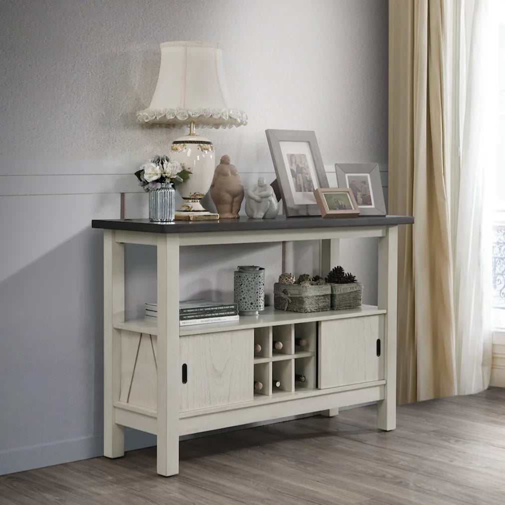 Maribelle Chalk & Warm Gray Server/Sideboard - Ornate Home