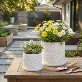 Bowenhaven White Planters (Set of 2)