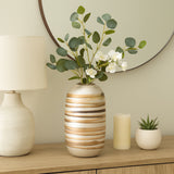 Brightside Gold Glass Antique Ring Vase