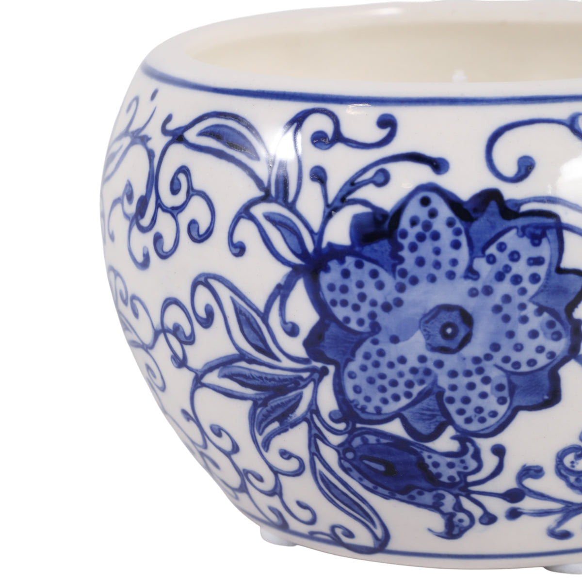Pleyto Blue/White Jasmine Chinoiserie Candle