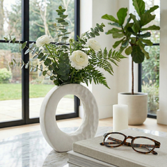 Dillonview White Vase