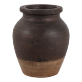 Hawleyworth Chocolate/Brown Terracotta Bud Vase