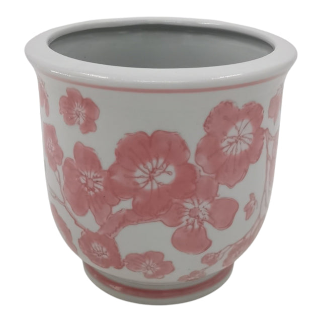 Tisdale Pink/White Jasmine Chinoiserie Candle