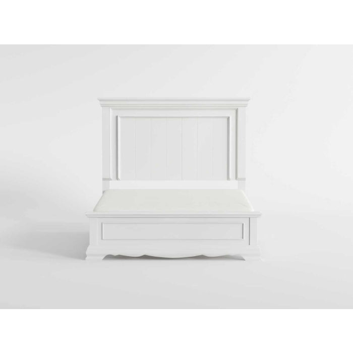 York White Twin Bed