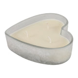 Halfordholm White/Clear Jasmine Candle