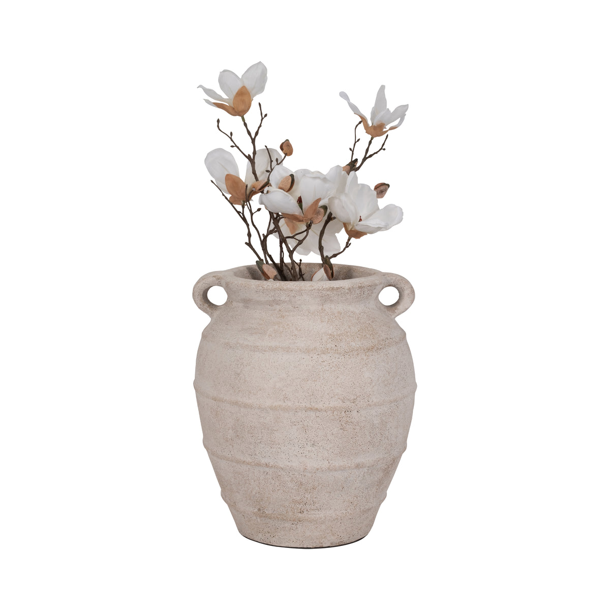 Londonhaven Ivory/Tan Vase
