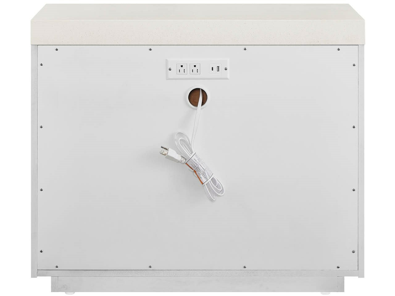 Quartz Light Mist Oak Nightstand